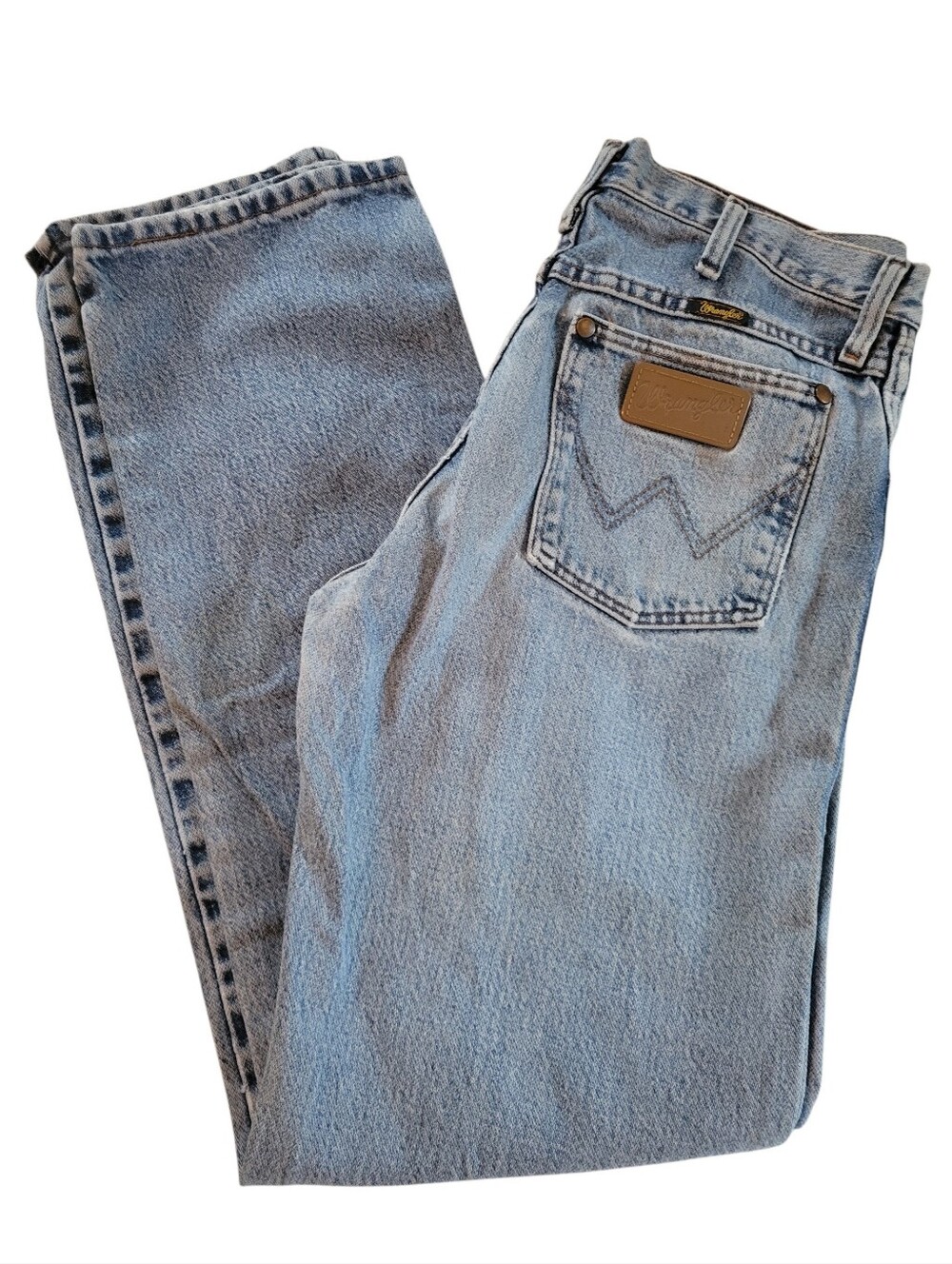 Vintage Y2K Wrangler Cowboy Cut Jeans Western  29x31 Stonewash High Rise-unisex